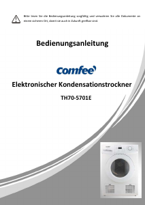 Bedienungsanleitung Comfee TH70-5701 Trockner