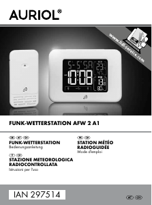 Bedienungsanleitung Auriol AFW 2 A1 Wetterstation