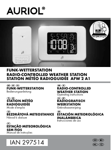 Mode d’emploi Auriol IAN 297514 Station météo