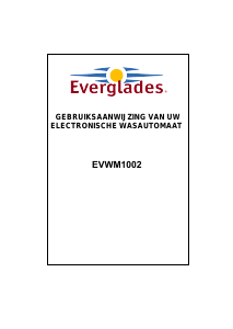 Mode d’emploi Everglades EVWM1002 Lave-linge