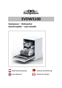 Bedienungsanleitung Everglades EDVW5100 Geschirrspüler