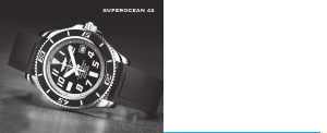 Mode d’emploi Breitling Superocean 42 Montre