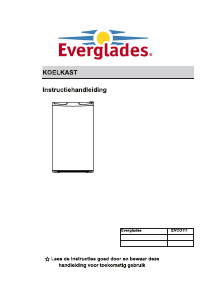 Bedienungsanleitung Everglades EVCO111 Kühlschrank