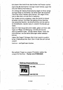 Bedienungsanleitung Siemens HE48E74 Herd