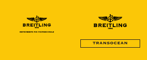 Manual Breitling Transocean Relógio de pulso