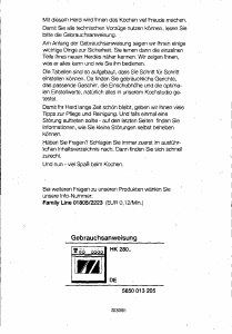 Bedienungsanleitung Siemens HK28024 Herd