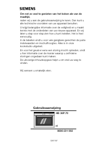 Handleiding Siemens HB36P570 Oven