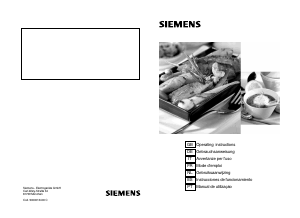 Bedienungsanleitung Siemens EC945RB90D Kochfeld