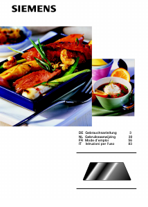 Mode d’emploi Siemens EI875502 Table de cuisson