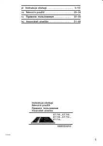 Használati útmutató Siemens ET715601 Főzőlap
