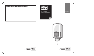 Vadovas Tork 561008 S2 Mini Muilo dozatorius