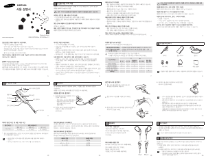 사용 설명서 삼성 HM7000 헤드셋