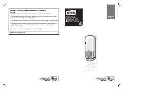 Руководство Tork 561600 S4 Sensor Диспенсер мыла