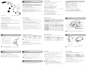 사용 설명서 삼성 HS6000 헤드폰