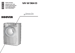 Manuale Hoover VH W964D-14S Lavasciuga