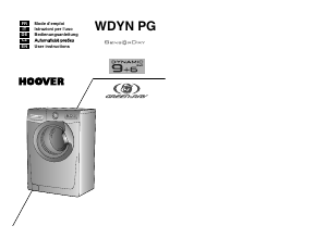Bruksanvisning Hoover WDYN 966PG-47 Kombinerad tvätt-tork