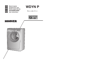 Manuál Hoover WDYN 4963D-84 Pračka se sušičkou