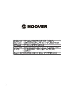 Manual Hoover HDSV985B AUS Cooker Hood