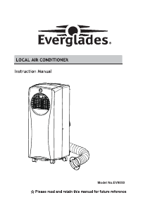 Mode d’emploi Everglades EV9050 Climatiseur