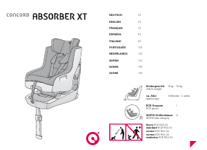 Manual Concord Absorber XT Car Seat