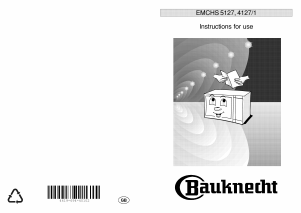 Handleiding Bauknecht EMCHS 5127 AL Magnetron