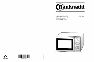 Bedienungsanleitung Bauknecht MCI 2920 BR Mikrowelle