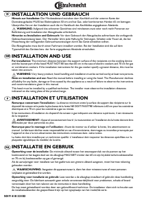 Handleiding Bauknecht DFH 5363 IN Afzuigkap