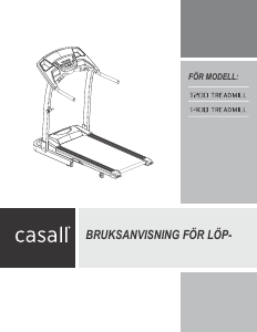 Bruksanvisning Casall T200 Löpband