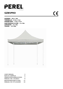 Manual Perel GZB5PRO Gazebo