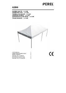 Manual de uso Perel GZB9 Cenador