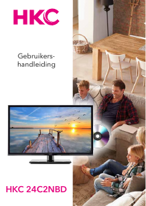 Handleiding HKC 24C2NBD LED televisie