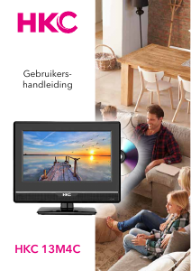 Handleiding HKC 13M4C LED televisie