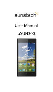 Manual Sunstech uSUN300 Mobile Phone