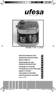 Handleiding Ufesa CK7355 Espresso-apparaat