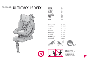 Bruksanvisning Concord Ultimax Isofix Bilbarnstol