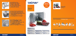 Посібник Zelmer Alexis 493.6 Машинка для нарізки