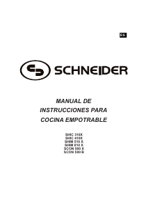 Manual Schneider SHIC 310B Forno