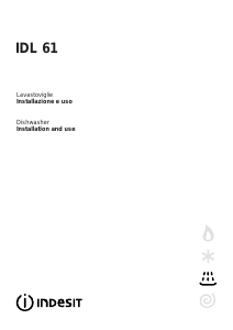Handleiding Indesit IDL 61 IT.2 Vaatwasser