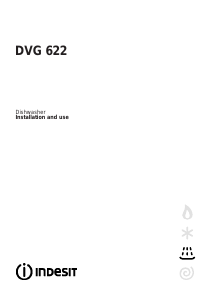 Bruksanvisning Indesit DVG 622 BK UK Diskmaskin