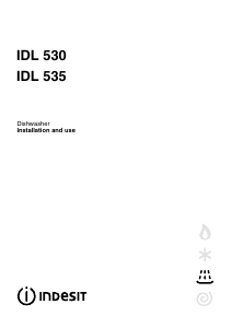 Bruksanvisning Indesit IDL 535 S UK.3 Diskmaskin