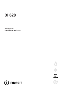 Manual Indesit DI 620 UK/E Dishwasher