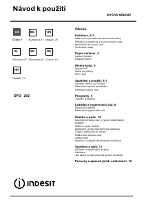 Priročnik Indesit DFG 262 EU Pomivalni stroj