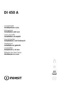 Manual Indesit DI 450 A Dishwasher