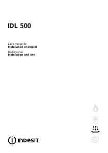 Handleiding Indesit IDL 500 FR.2 Vaatwasser