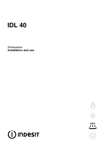 Manual Indesit IDL 40 UK.C Dishwasher