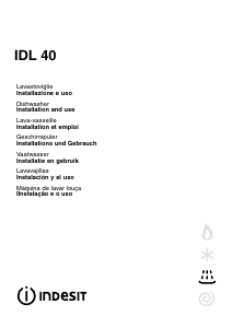 Manuale Indesit IDL 40 EU.C Lavastoviglie