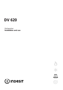 Bruksanvisning Indesit DV 620 BK UK Diskmaskin