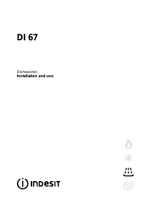 Handleiding Indesit DI 67 (UK) Vaatwasser