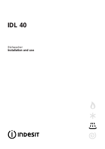Manual Indesit IDL 40 S UK Dishwasher