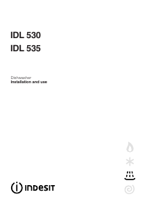Handleiding Indesit IDL 530 UK.2 Vaatwasser